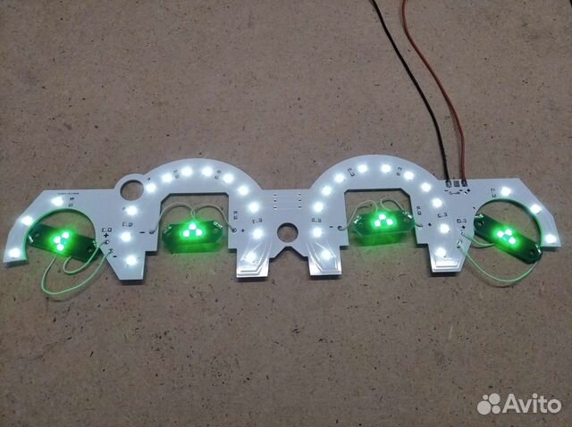 Пересвет приборной панели Ваз 2114