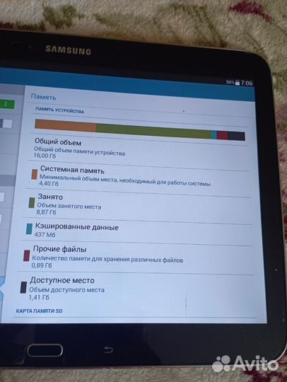 Планшет samsung galaxy tab