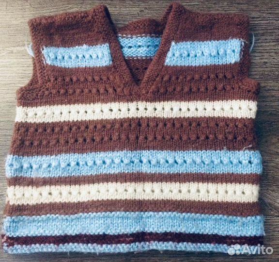 Безрукавка тёплая на малыша