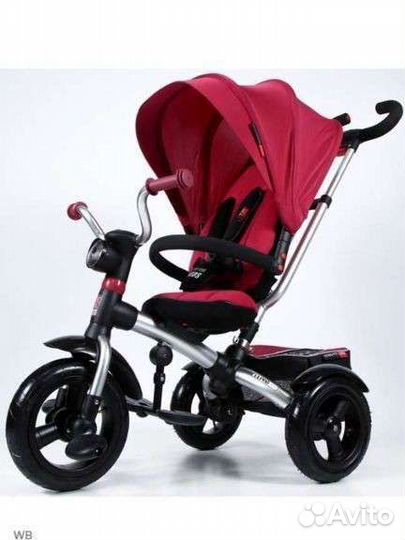 Трехколесный велосипед с ручкой lexus trike luxe