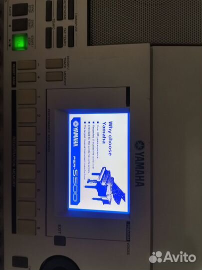 Синтезатор yamaha psr s 500
