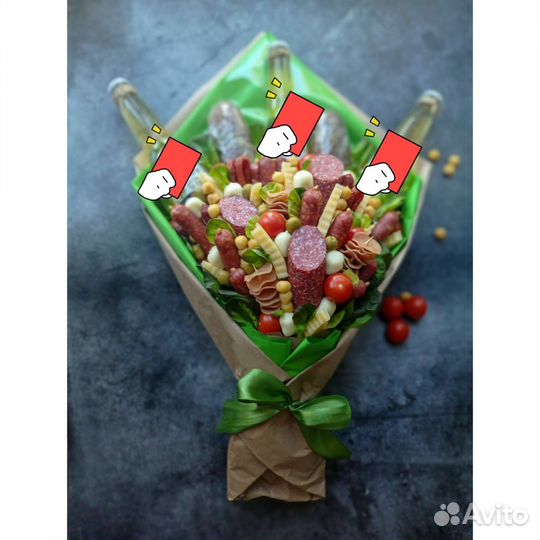 Съедобный букет / мужской букет