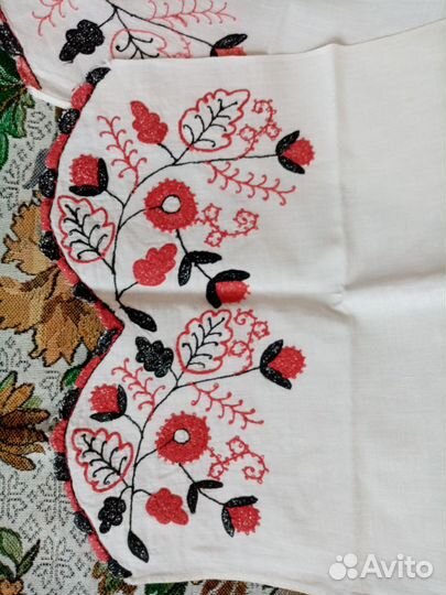 Рушники, салфетки, подзоры СССР винтаж