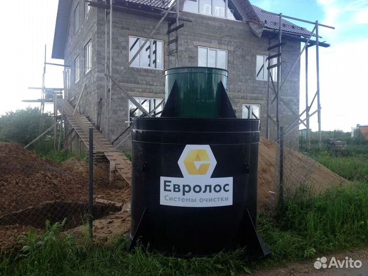 Септик для дома и дачи. Установка под ключ