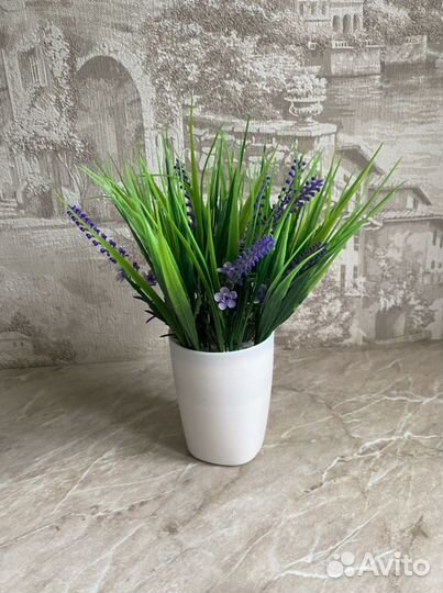 Искусственненные цветы для декора (осока)