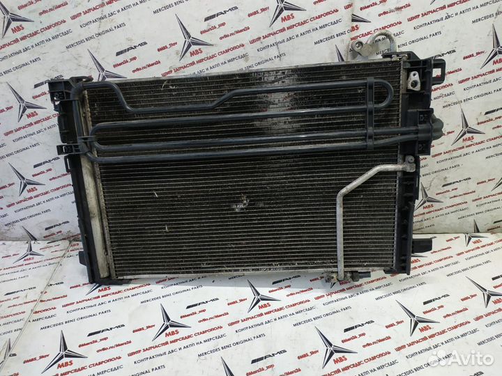 Радиатор кондиционера w204 Mercedes