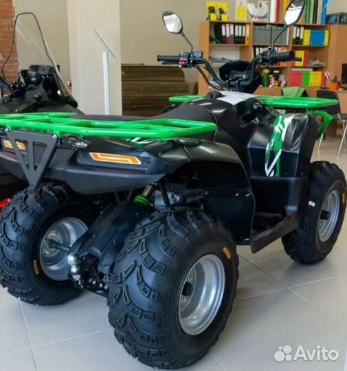 Квадроцикл Ирбис ATV 200 зеленый