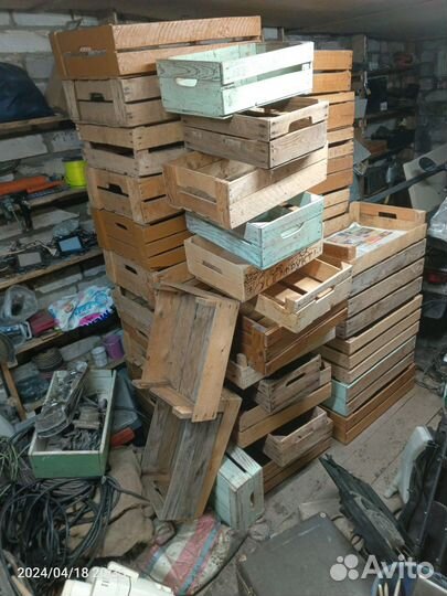 Ящики деревянные для овощей и фруктов