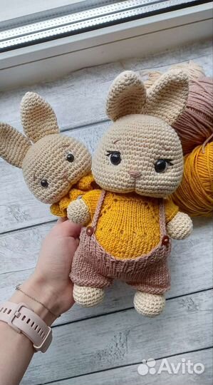 Игрушка вызаная. Подарочный набор. Амигуруми