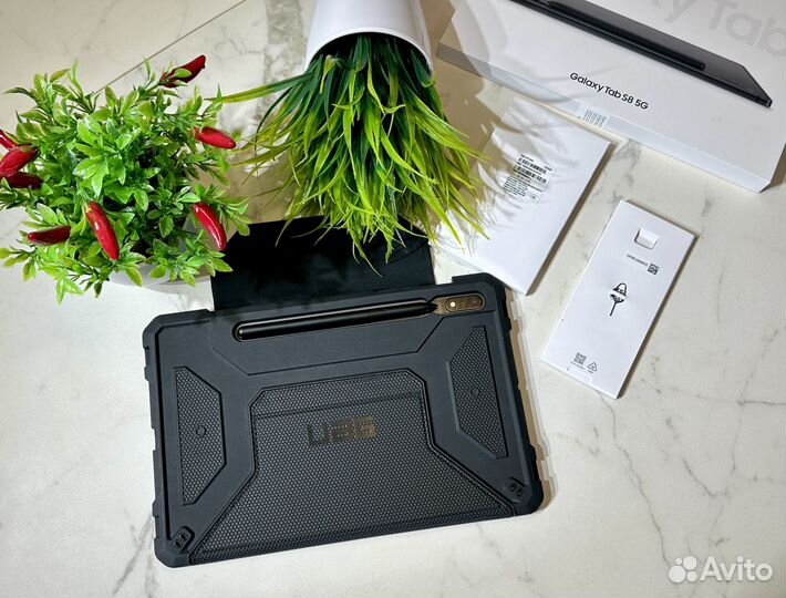 Планшет Samsung Galaxy Tab S8 5G 8/128 Чехол UAG