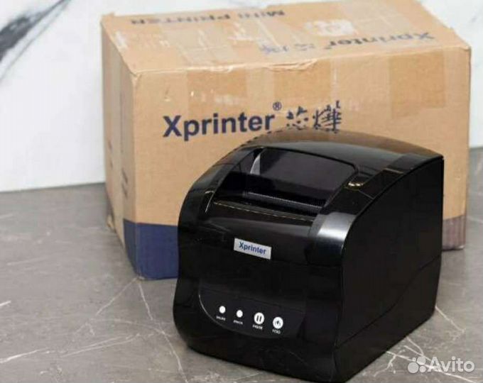 Термопринтер xprinter 365b принтер печати этикеток