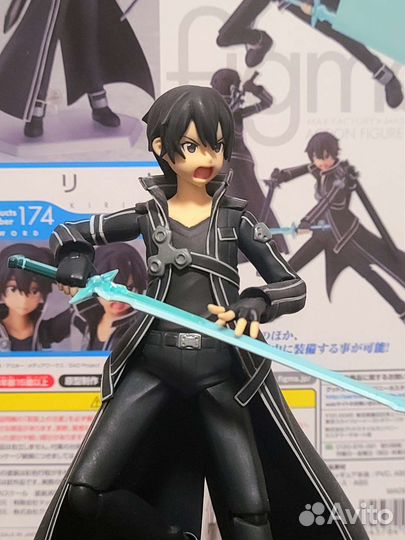 Аниме фигурка Figma figure Kirito 174