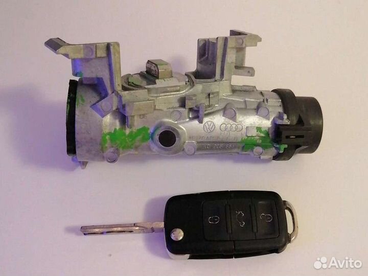 Замок зажигания на skoda octavia a5