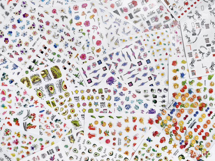 Наклейки для ногтей