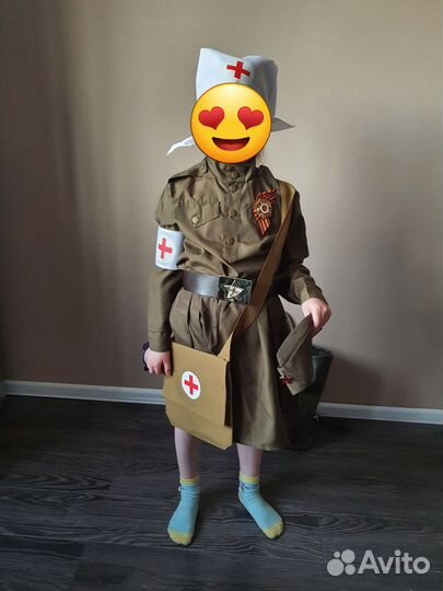 Костюм для девочки на 9 мая