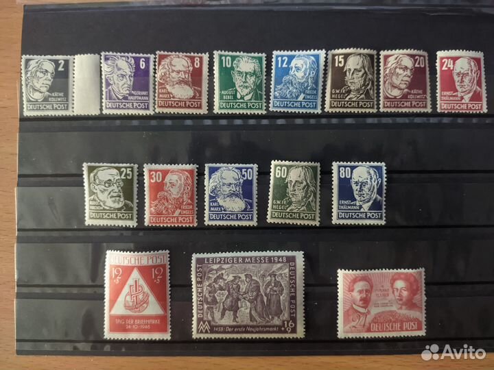 Марки Советская зона оккупации (смотрите описание)