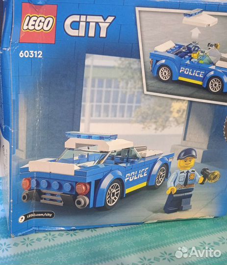 Lego city Арт 60312 Полицейская машина