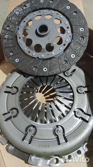 Корзина и диск сцепления на двухмасс. маховик
