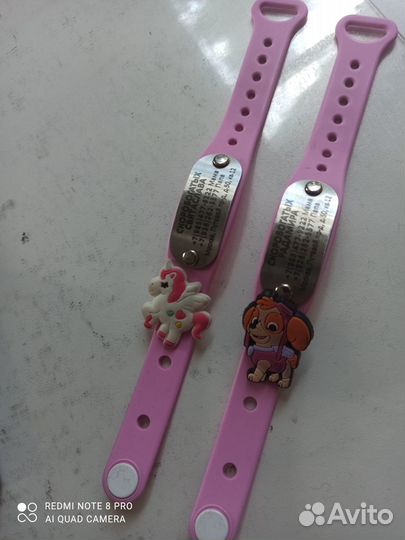 Браслет пластик