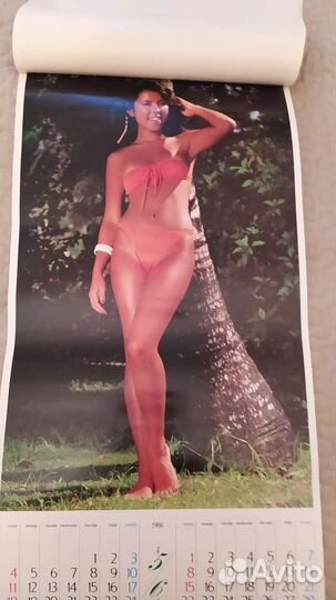 Календарь перекидной 1986 год. Япония