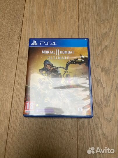 Игры для приставок ps4 Mortal Kombat два диска