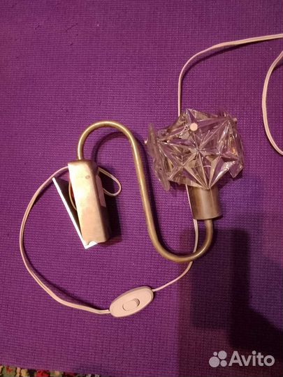 Настенный светильник бра СССР