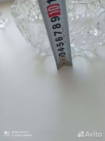 Салатница, хрусталь СССР