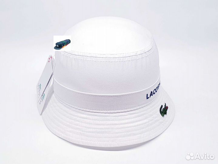 Панама Lacoste (белый)