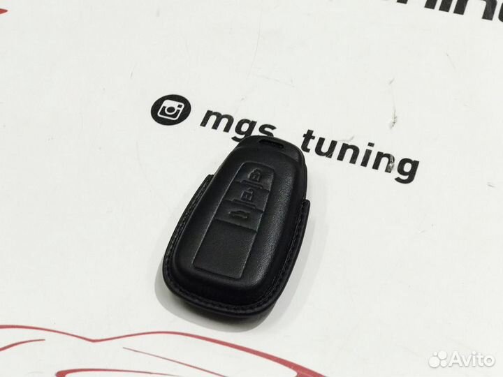 Чехол для ключа Toyota черный стиль 2