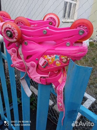 Роликовые коньки детские 34