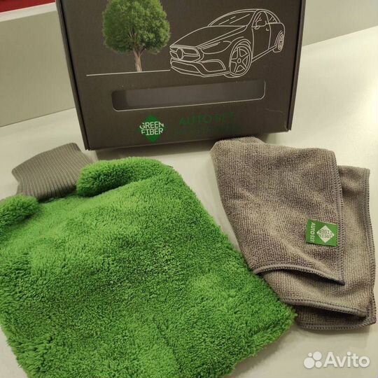 Набор для ухода за стеклами и фарами автомобиля