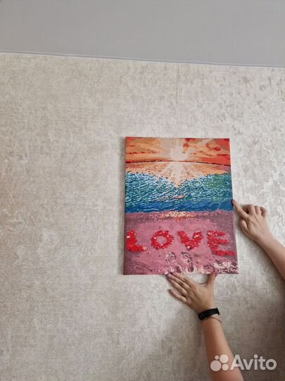 Картина по номерам уже раскрашенная