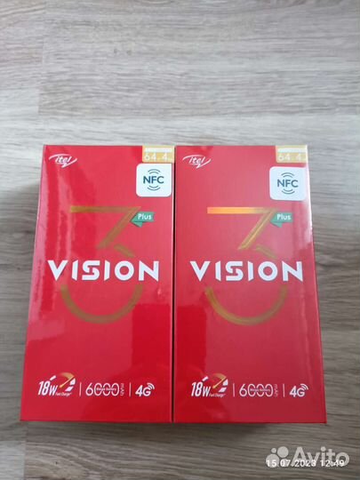 Intel vision 3 plus 4 64 NFC 6000mAh