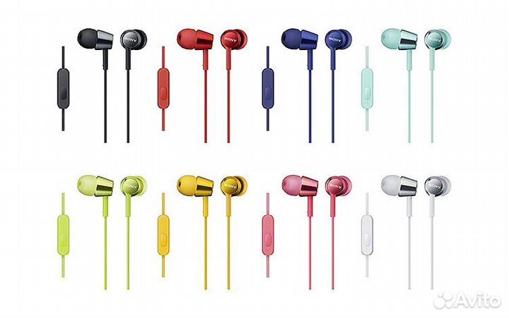 Наушники Sony MDR-EX150AP с микрофоном