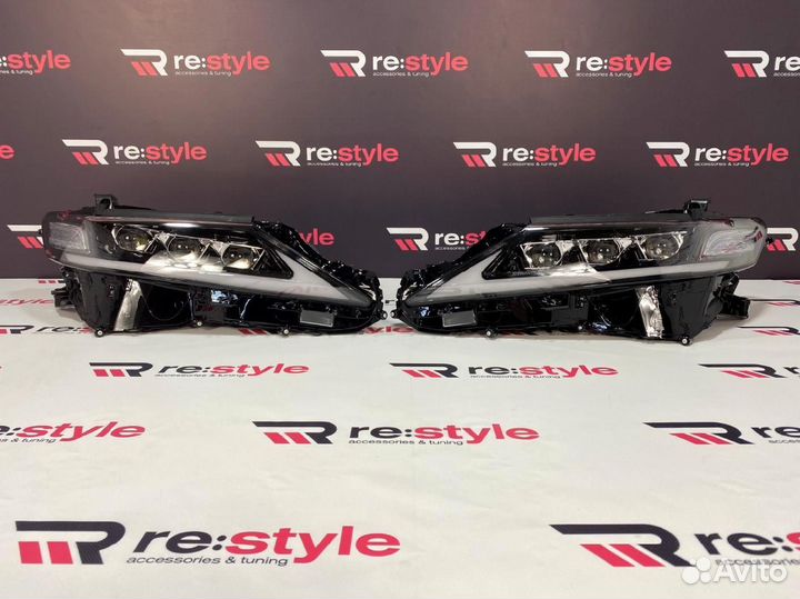 Фары Toyota Camry 70 Стиль Lexus