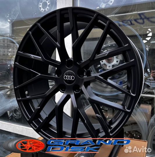 Диски R20 5x112 Audi RS Black Matt