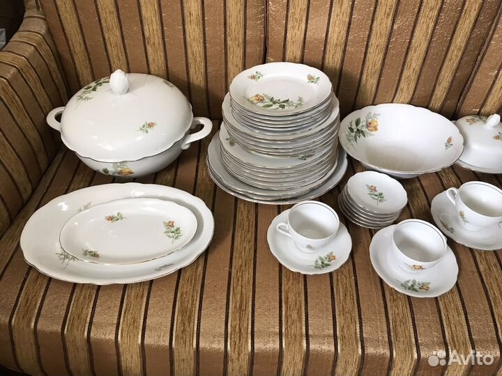 Столово чайный сервиз ГДР Кахла Kahla Германия