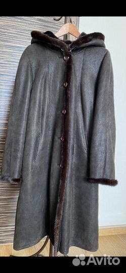 Дубленка натуральная женская 50 52 размер