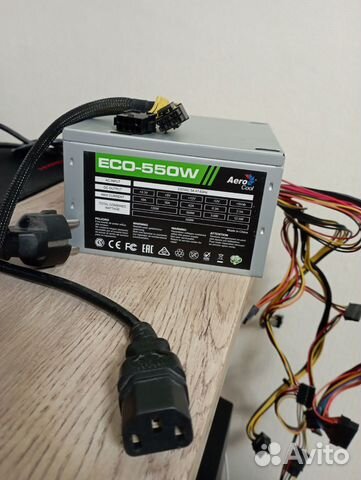 Блок питания 550w aerocool eco купить в Зеленограде | Электроника | Авито