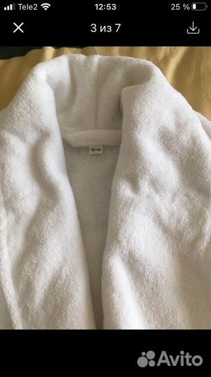 Халат махровый