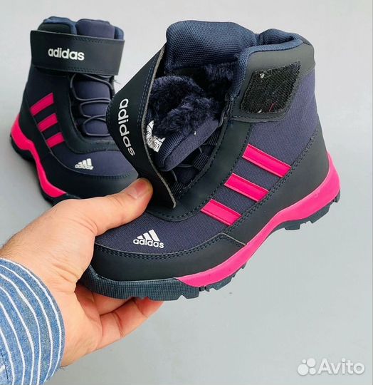 Ботинки детские adidas зимние на девочку