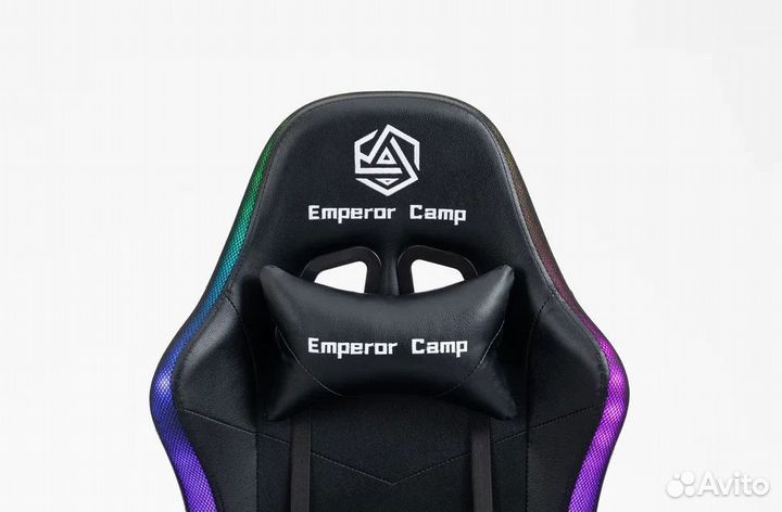 Компьютерный стул игровой с подсветкой