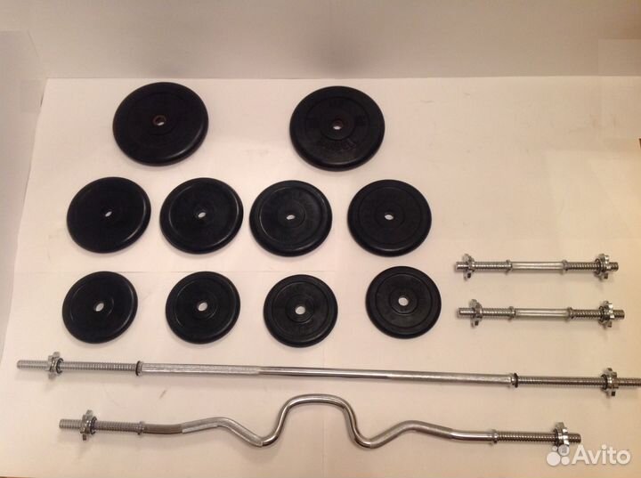 Гантели + штанга № 65