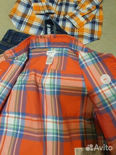 Рубашка и джинсы 2 годика