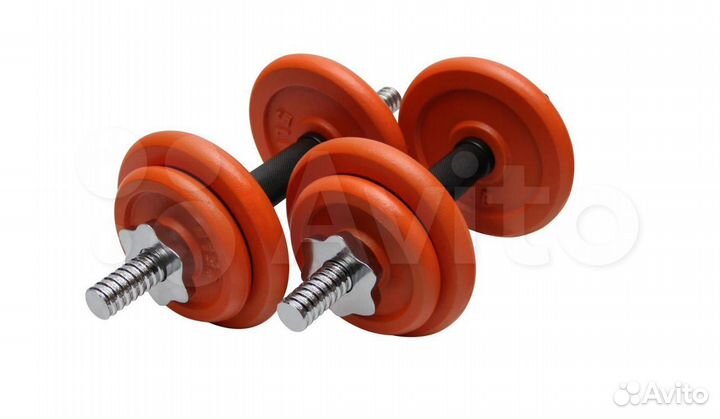 Набор гантелей, наборная гантель, гантель 18 кг