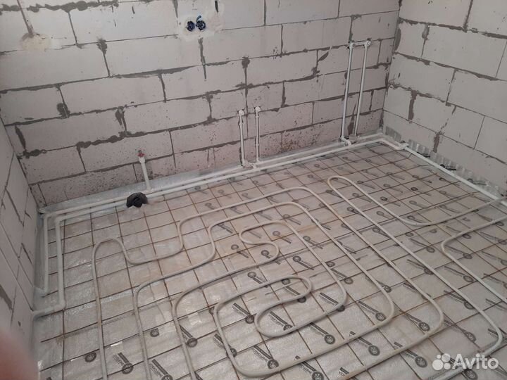 Монтаж системы отопления