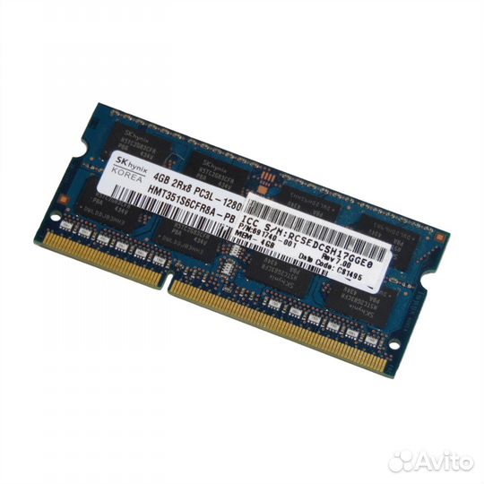 Оперативная память Hynix DDR3 4Gb SO-dimm (HMT351S