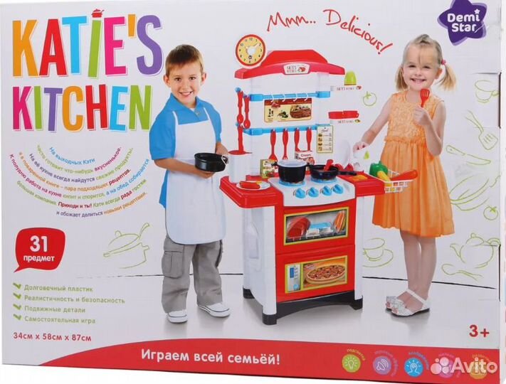 Набор игровой Demi Star Кухня со светом и звуком