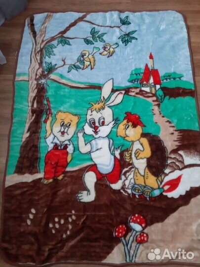 Плед детский новый