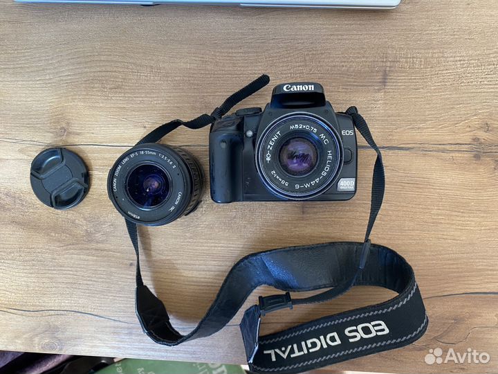 Canon 400d + helios-44M-6